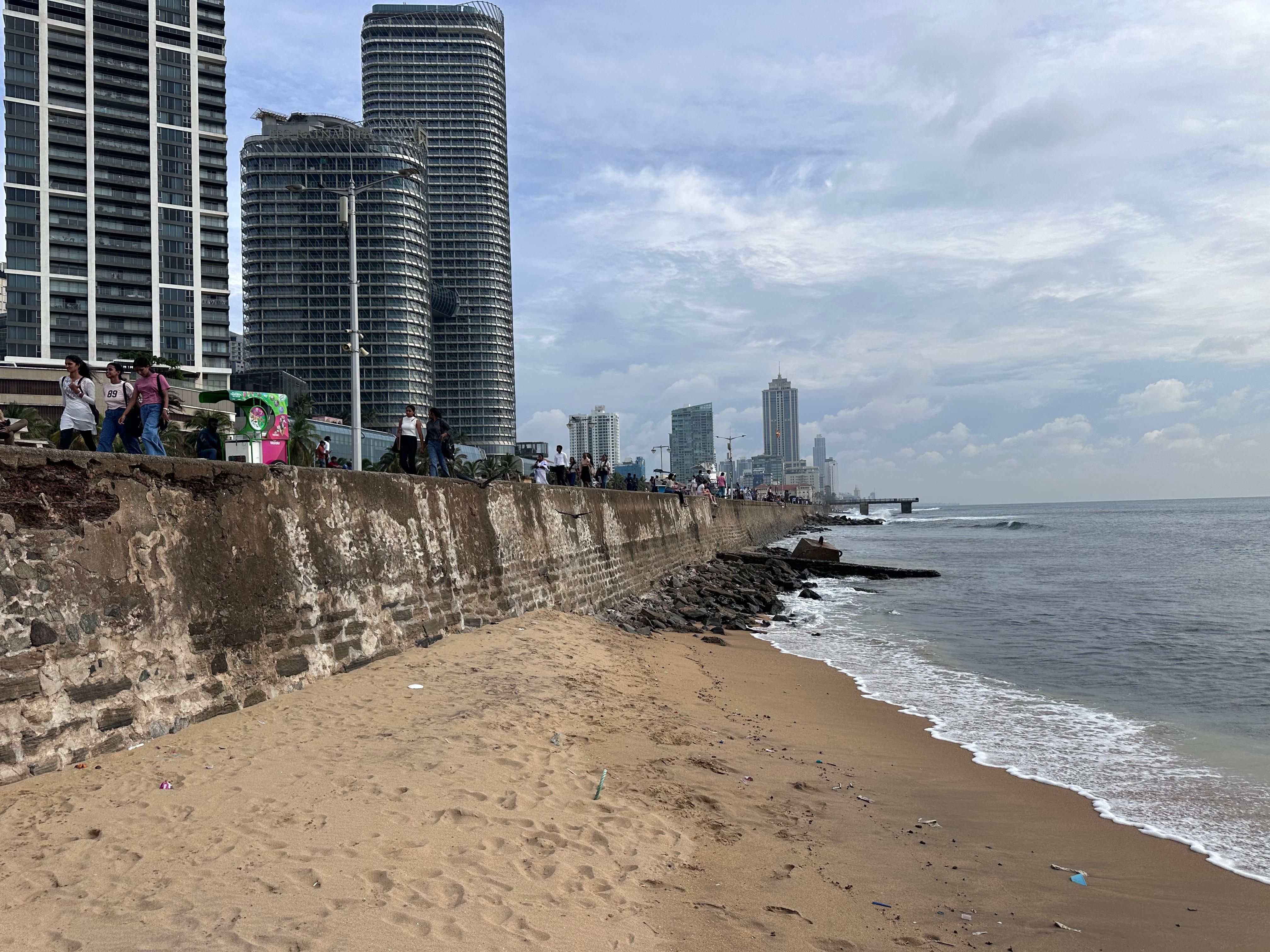 Набережная Galle Face Green, Коломбо. Фото 1